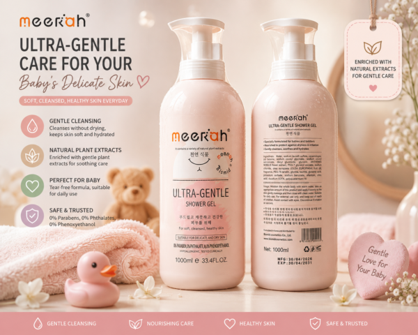 Bismid Organic Baby Milk Body Wash