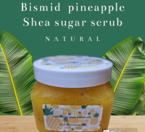 Bismid pineapple shea sugar scrub