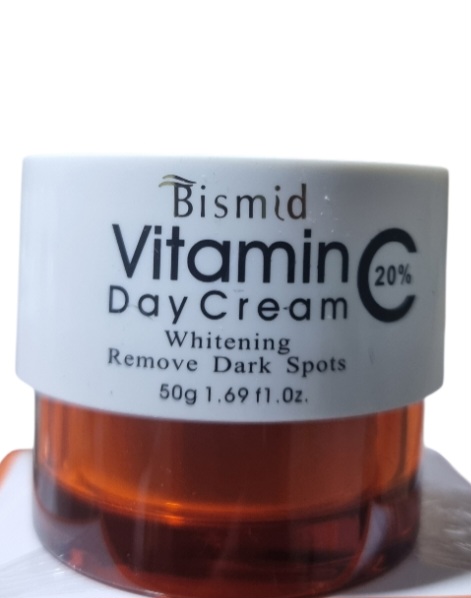 Bismid Vitamin C Day Face Cream Remover Dark Sport