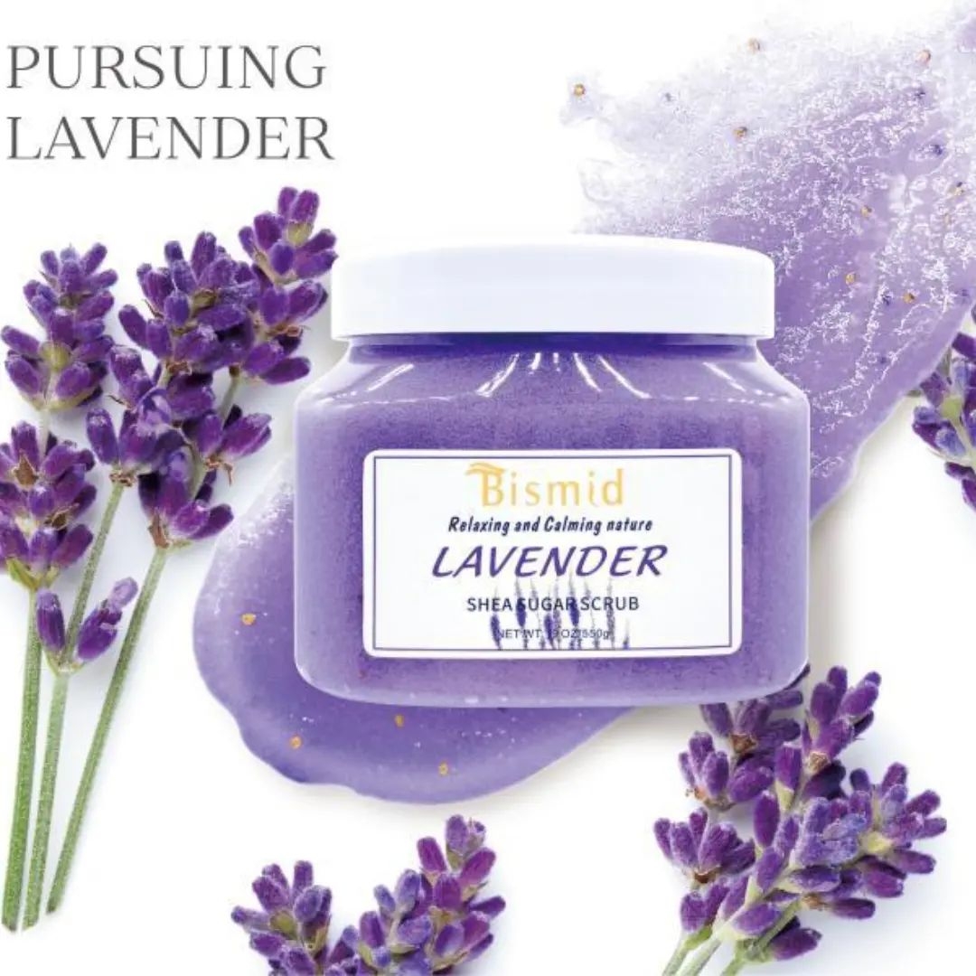 Bismid Lavender Shea Sugar Scrub