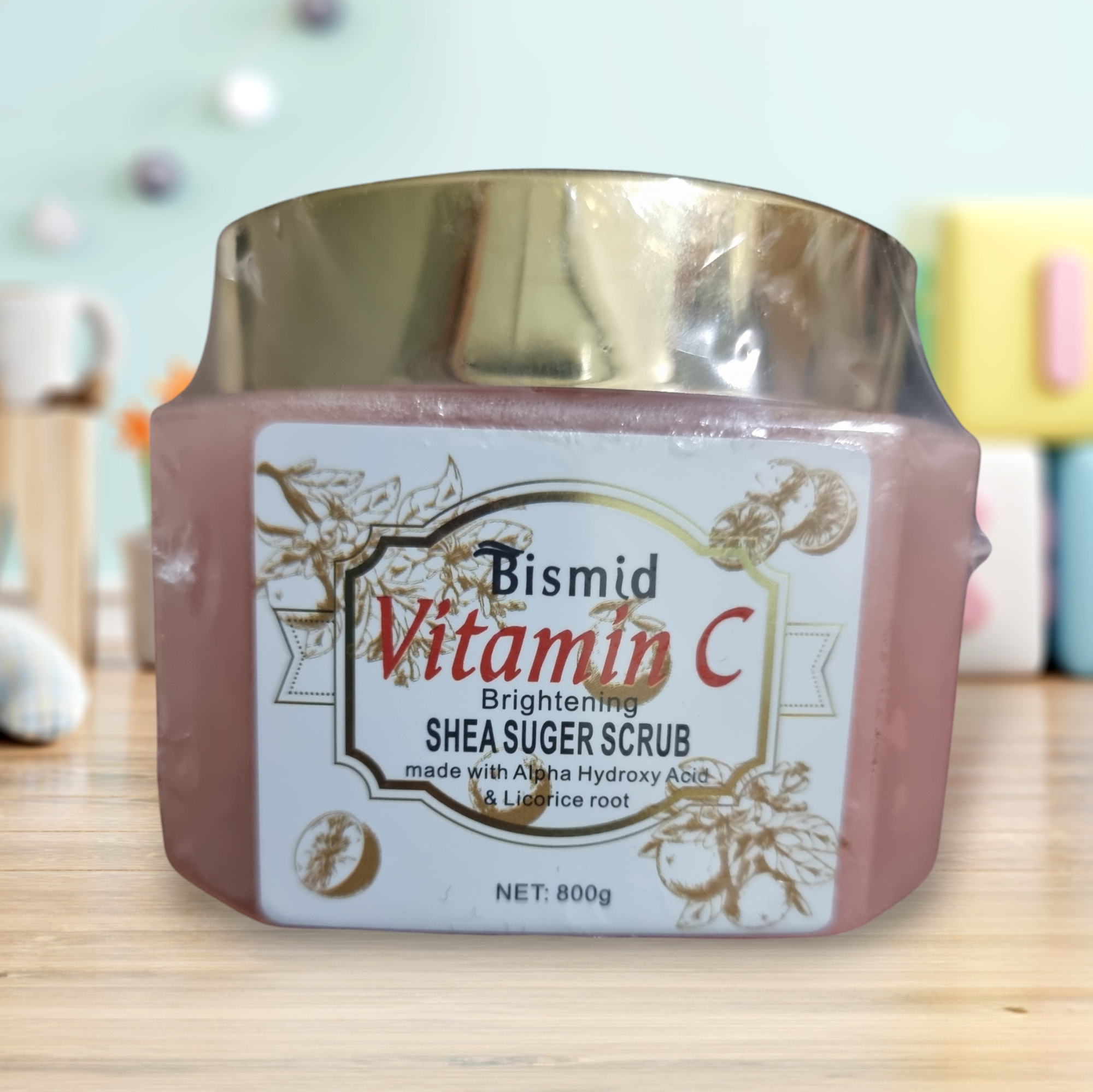 Bismid Vitamin C Brightening Shea Suger Scrub