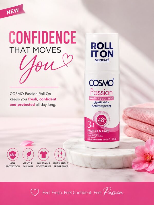 Cosmo Passion Anti - Perspirant Roll It On