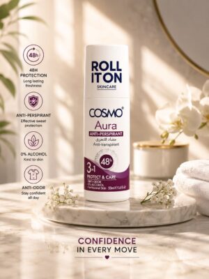 Cosmo Aura Anti - Perspirant Roll It On