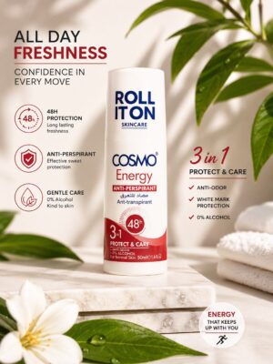 Cosmo Energy Anti - Perspirant Roll It On