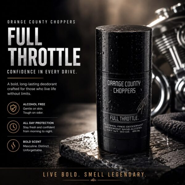 Orange Country Choppers Full Throttle  Deodorant